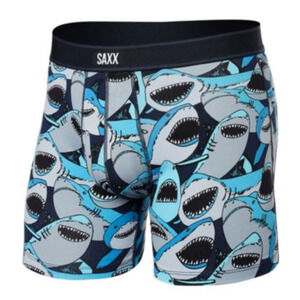 Saxx Men Daytripper Boxer Briefs Shark Tank Camo Size S